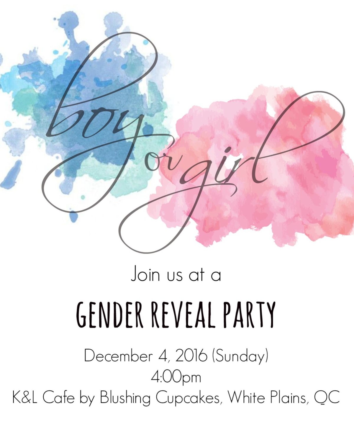 Открытки для гендерной вечеринки