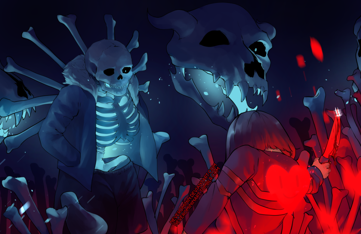 Андертейл Санс геноцид