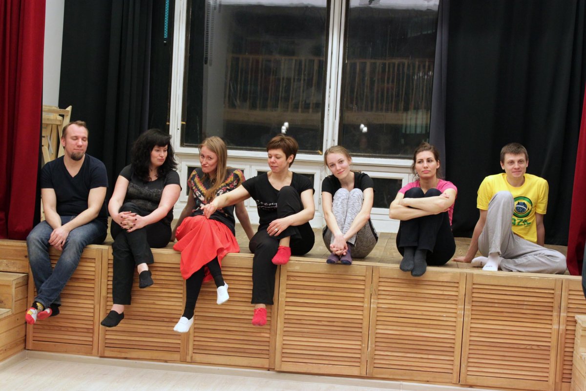 Занятия в актерской школе