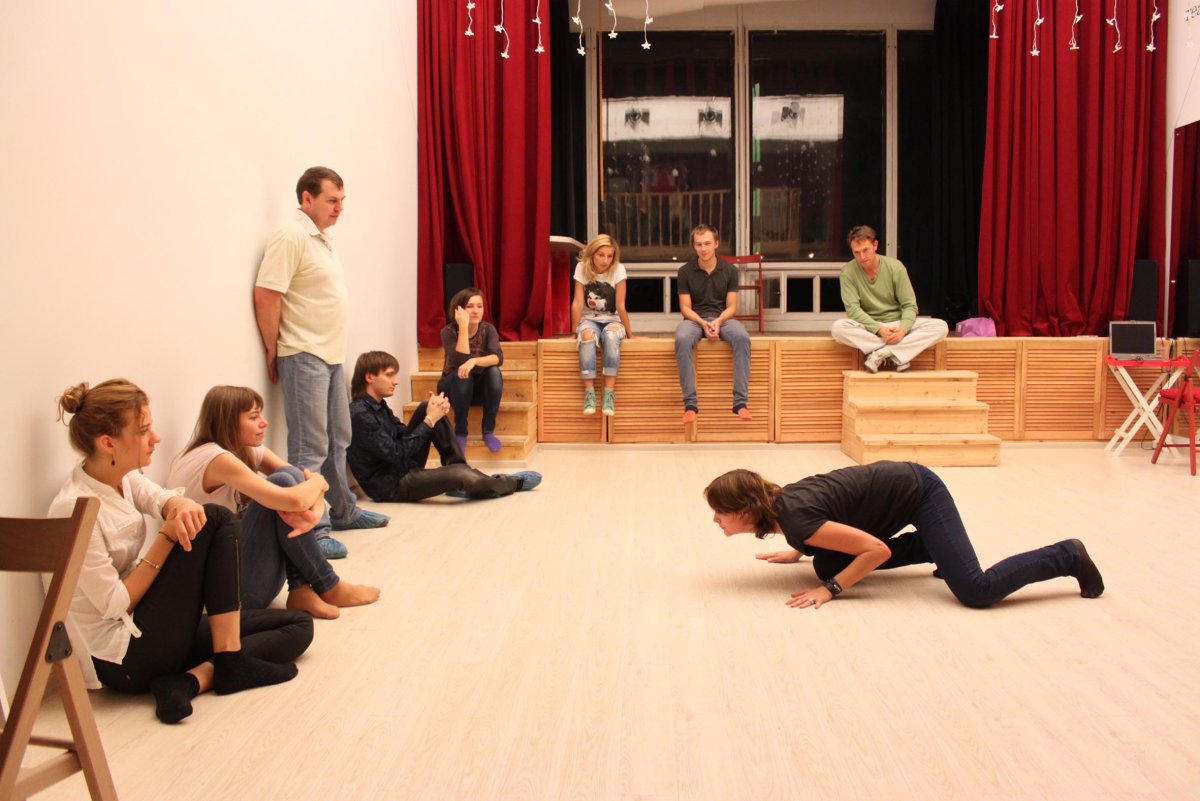 Занятия в театральной студии