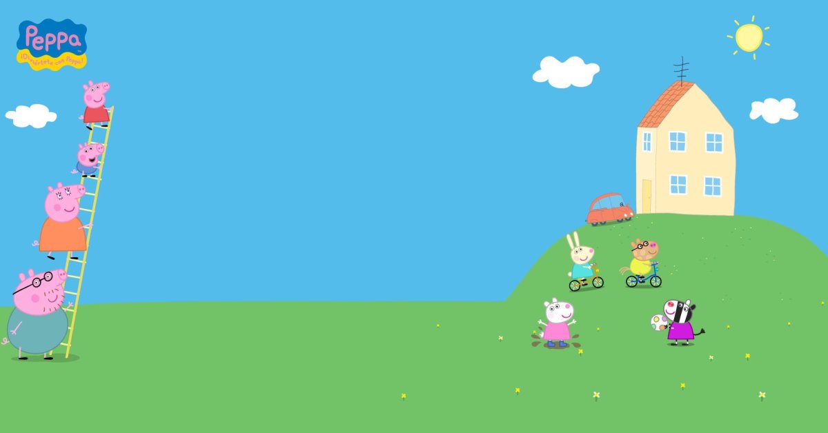Джордж из свинки Пеппы с семьёй