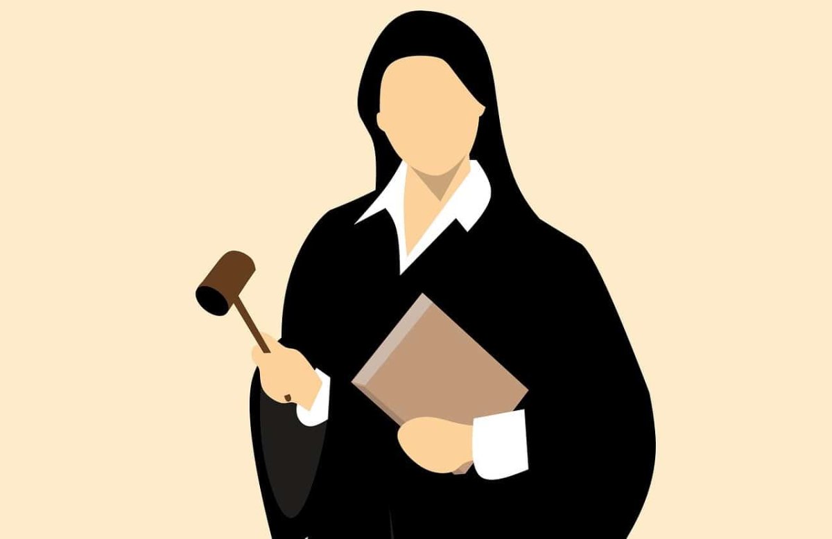 Шарж юрист женщина