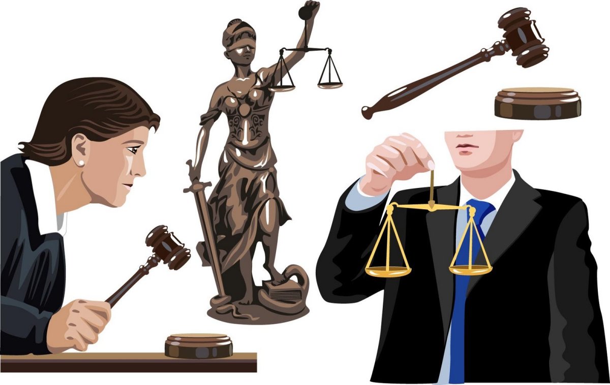 Юрист иллюстрация