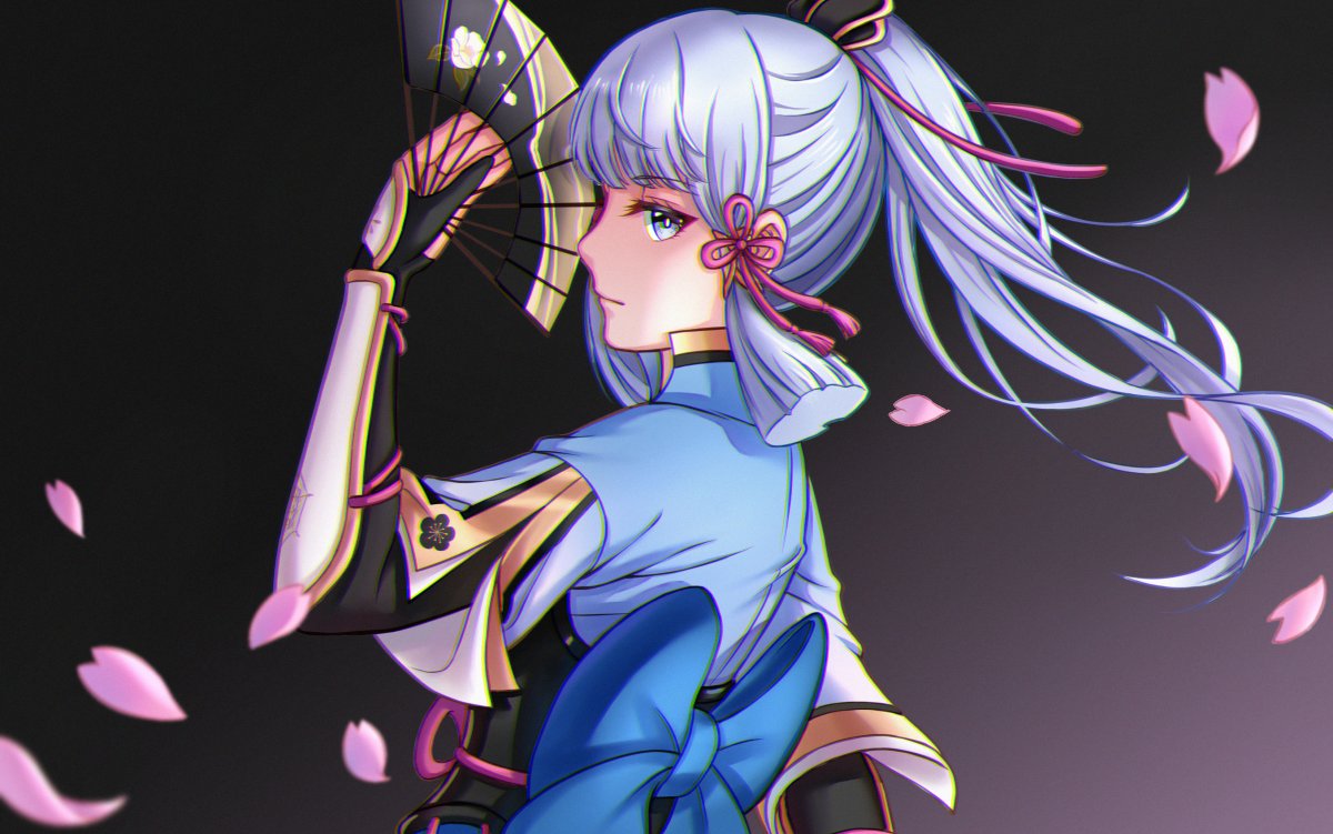 Камисато Аяка Геншин