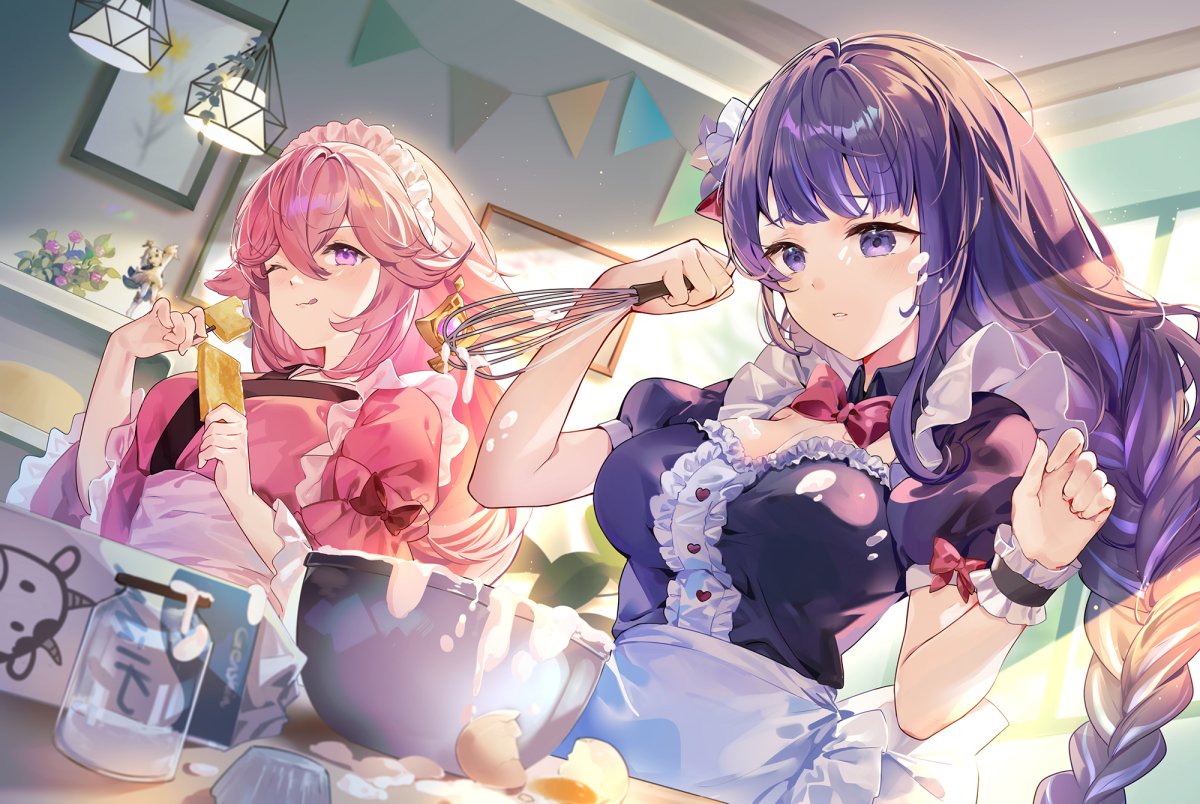 Обои аниме девушки