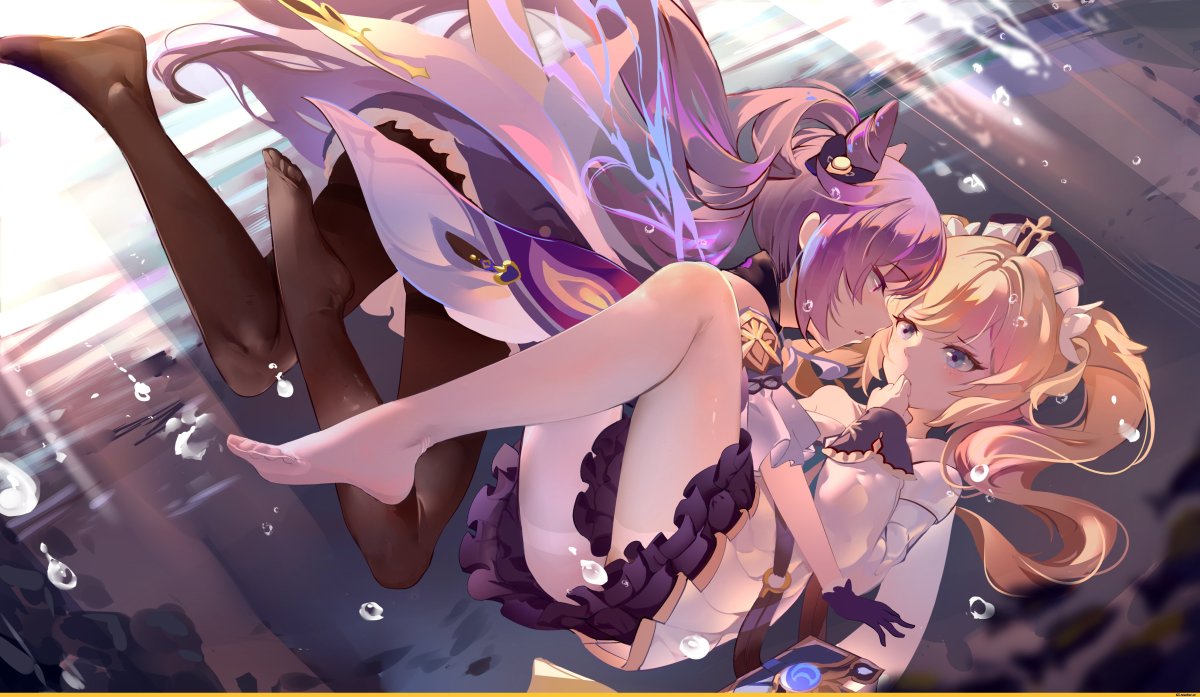 Барбара Геншин арт