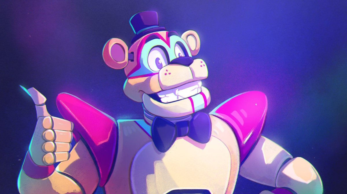 Глэм Фредди из ФНАФ 9