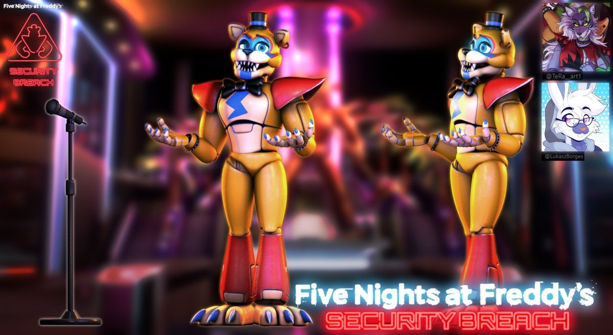 Глэм рок Фредди моделька