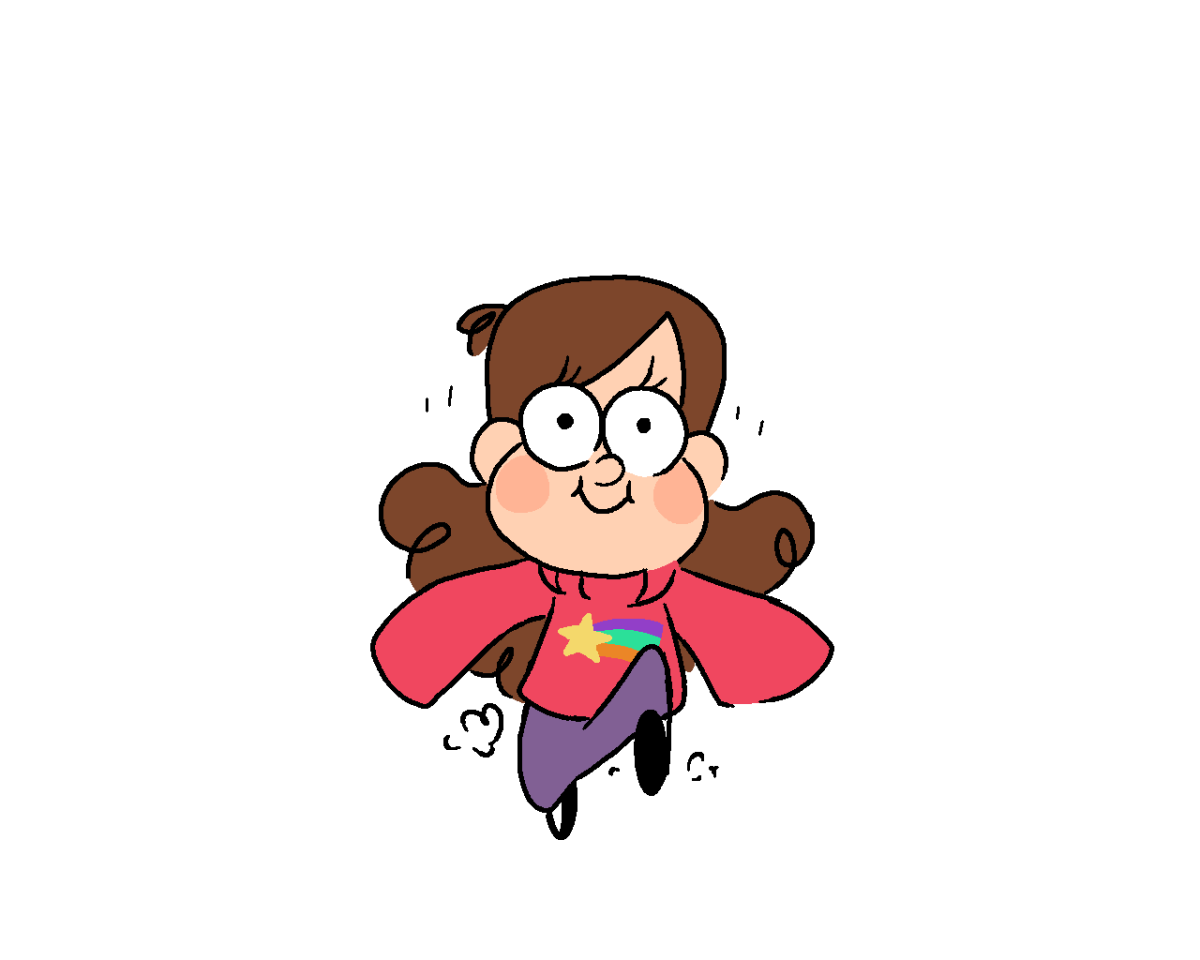 Мейбл из Гравити Фолз аниме