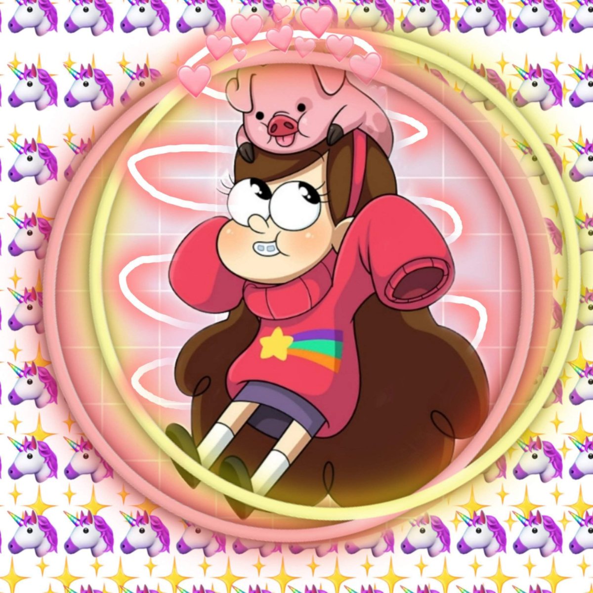 Гравити Фолз Мейбл и Свинка