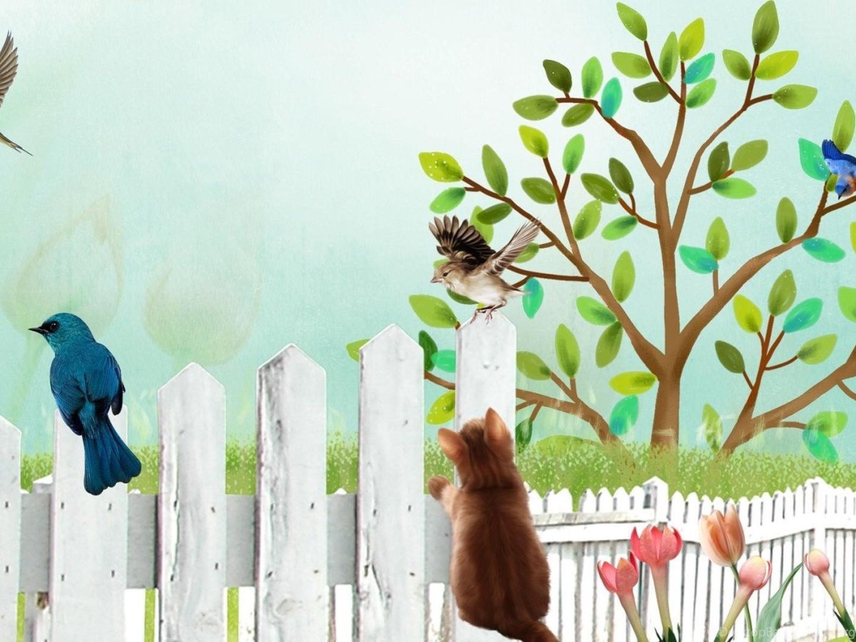 Птицы весной фото