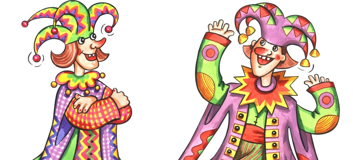 Маска петрушки для детей