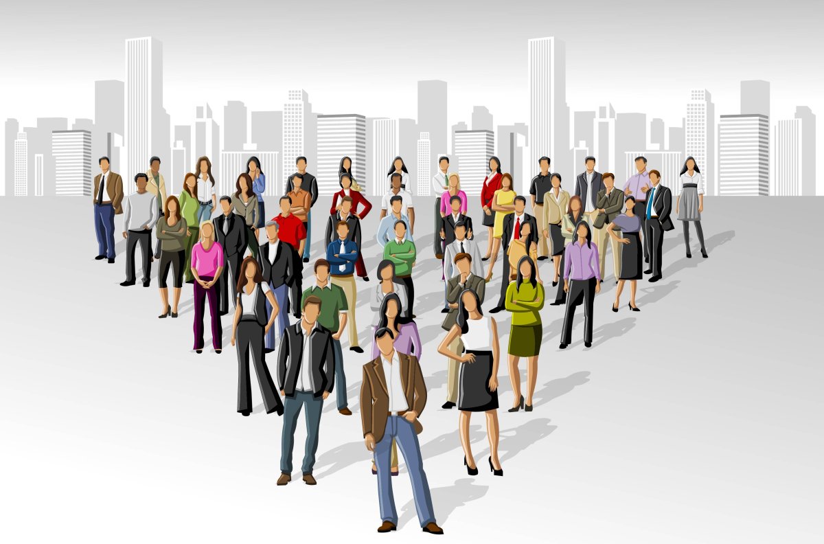 Много человечков