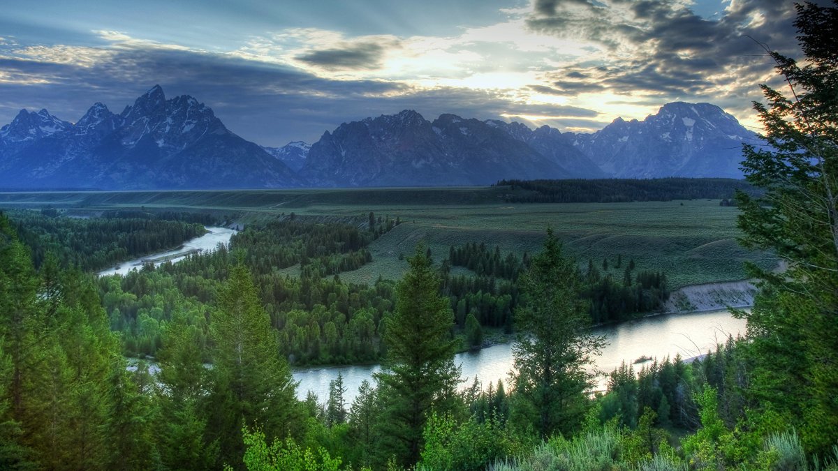 Национальный парк Гранд-Титон, Вайоминг, США