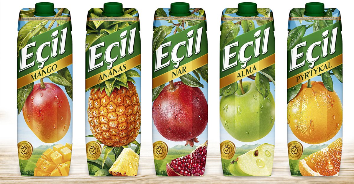 Напитки сок в коробке