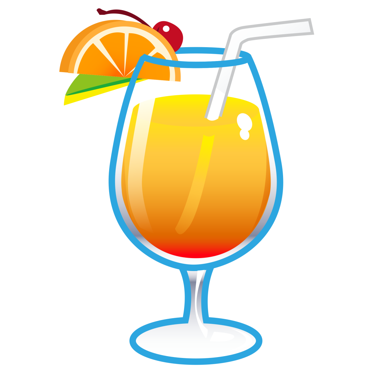Коктейль мультяшный