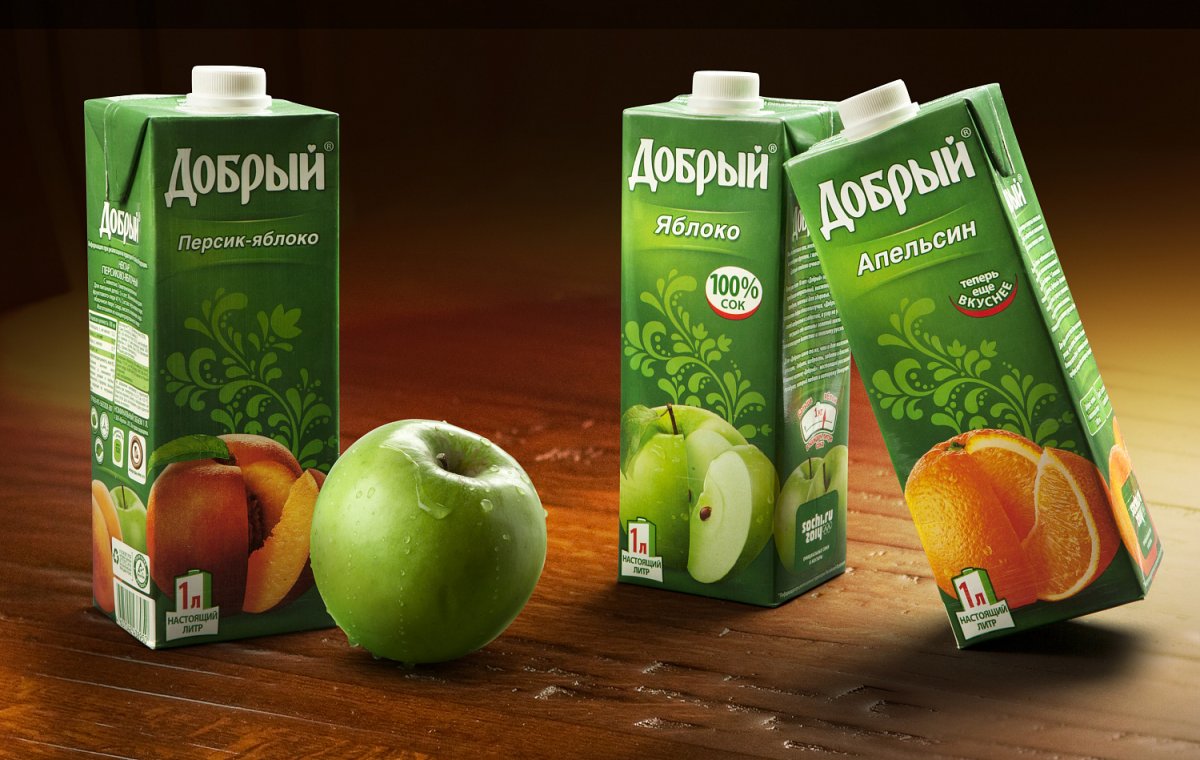 Сок добрый 1л 2022