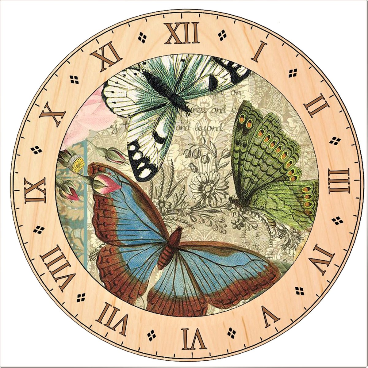 Циферблаты для декупажа часов