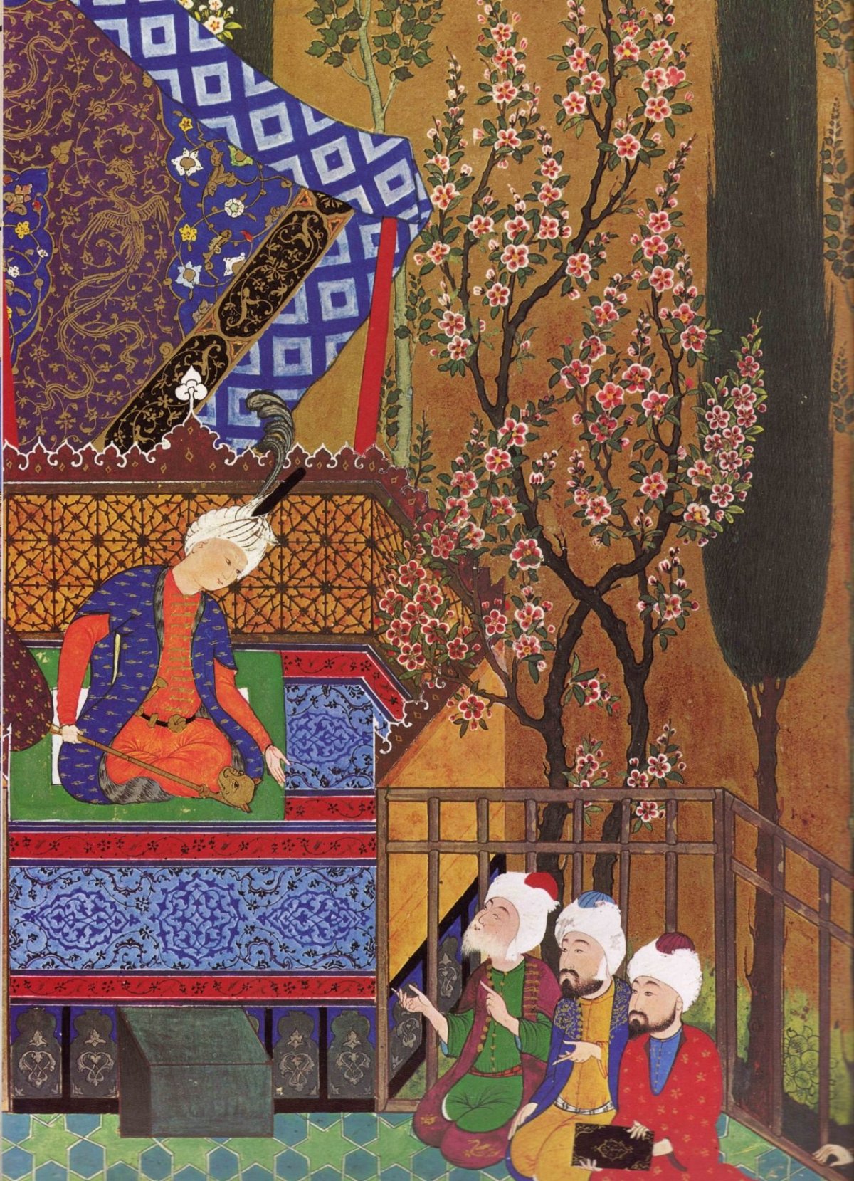 Иранские миниатюры XVII век