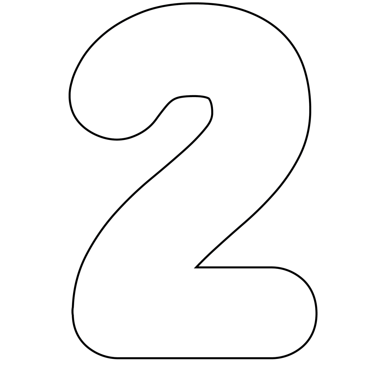 Цифра фольгированная 1 Грабо