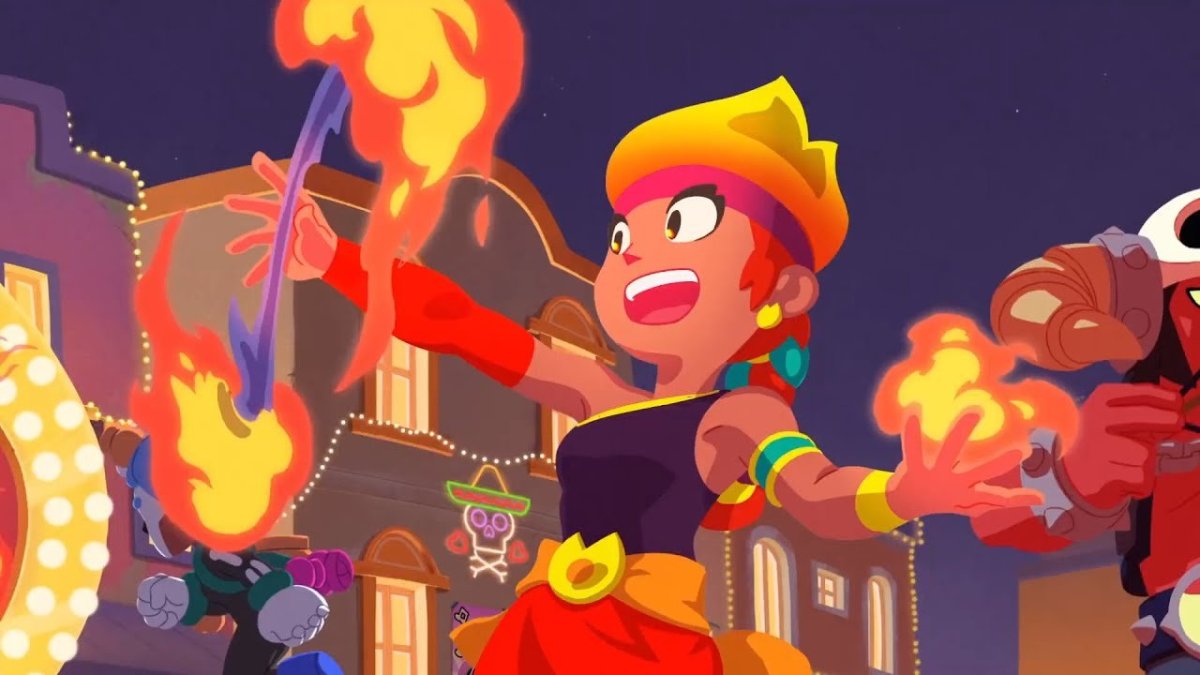 Амбер из Brawl Stars