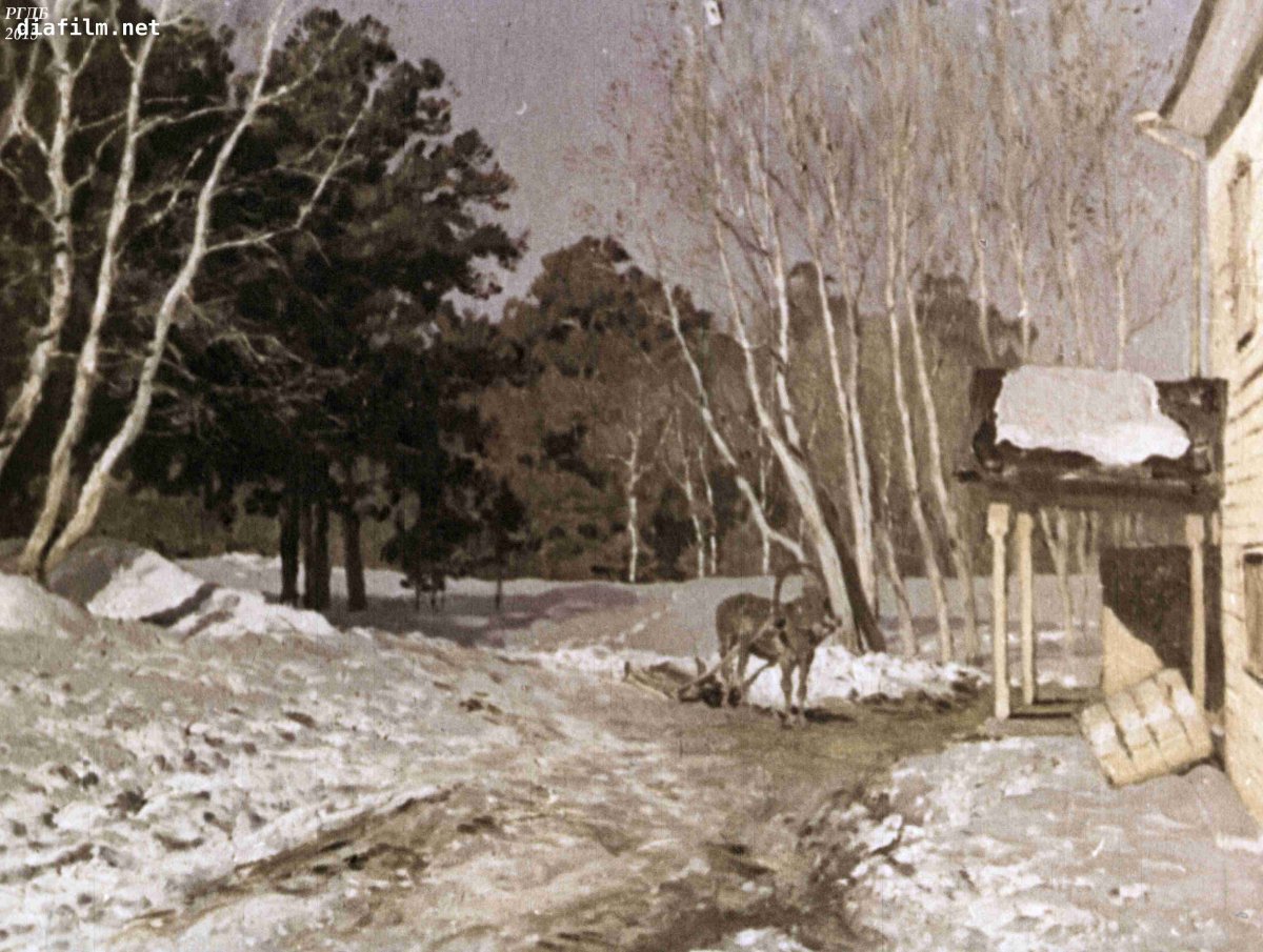 Левитан март картина оригинал