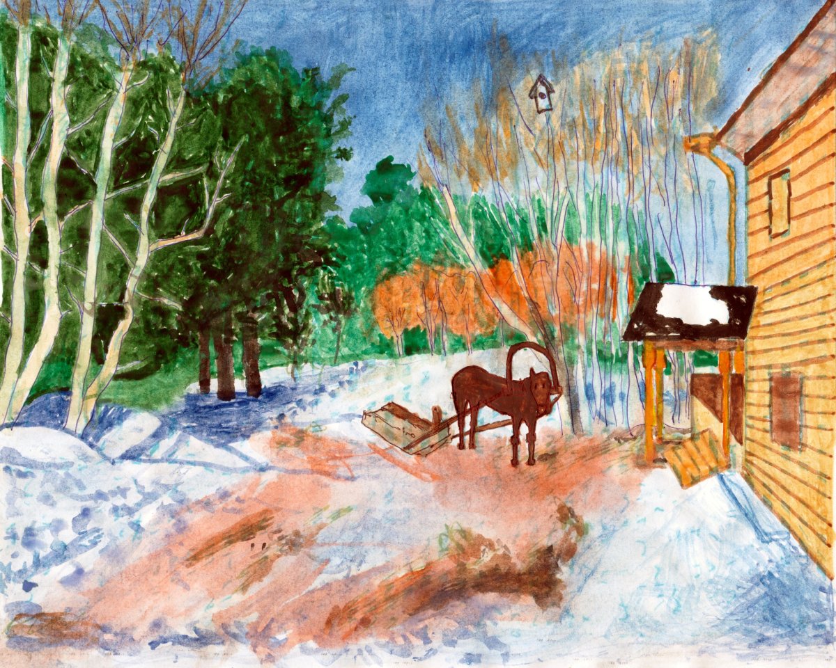 Государственная Третьяковская галерея Левитан март