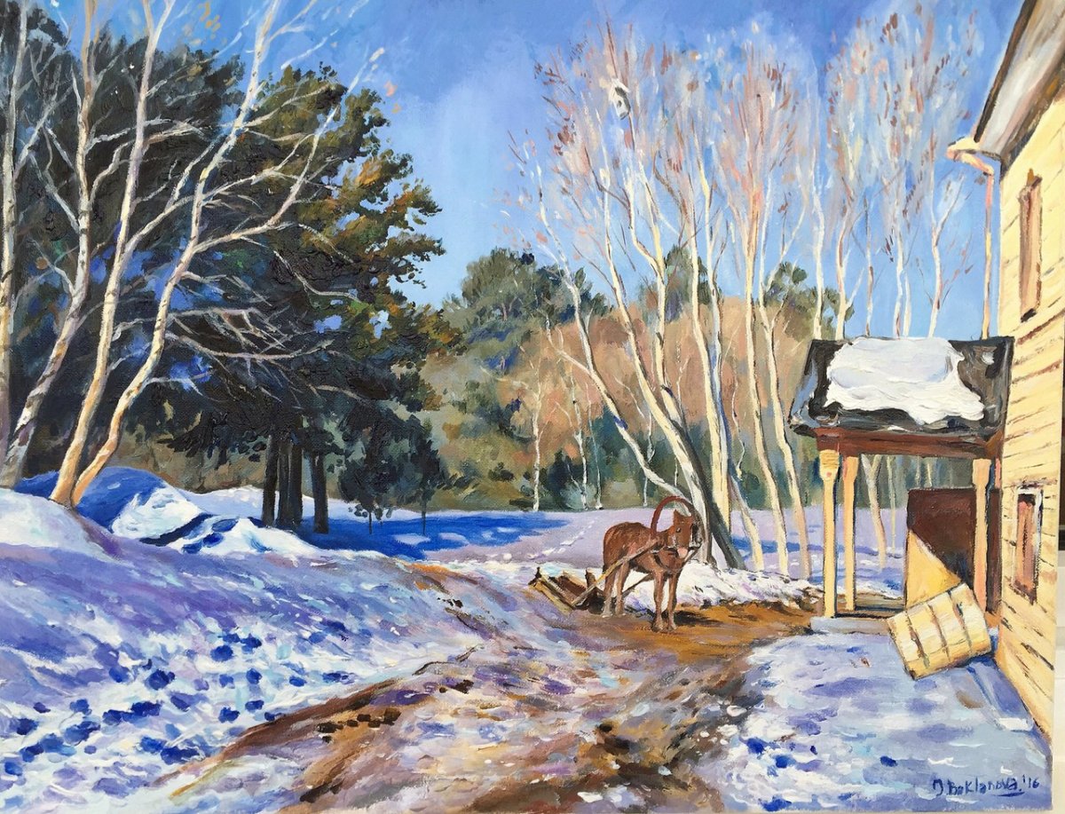 Исаак Ильич Левитан март