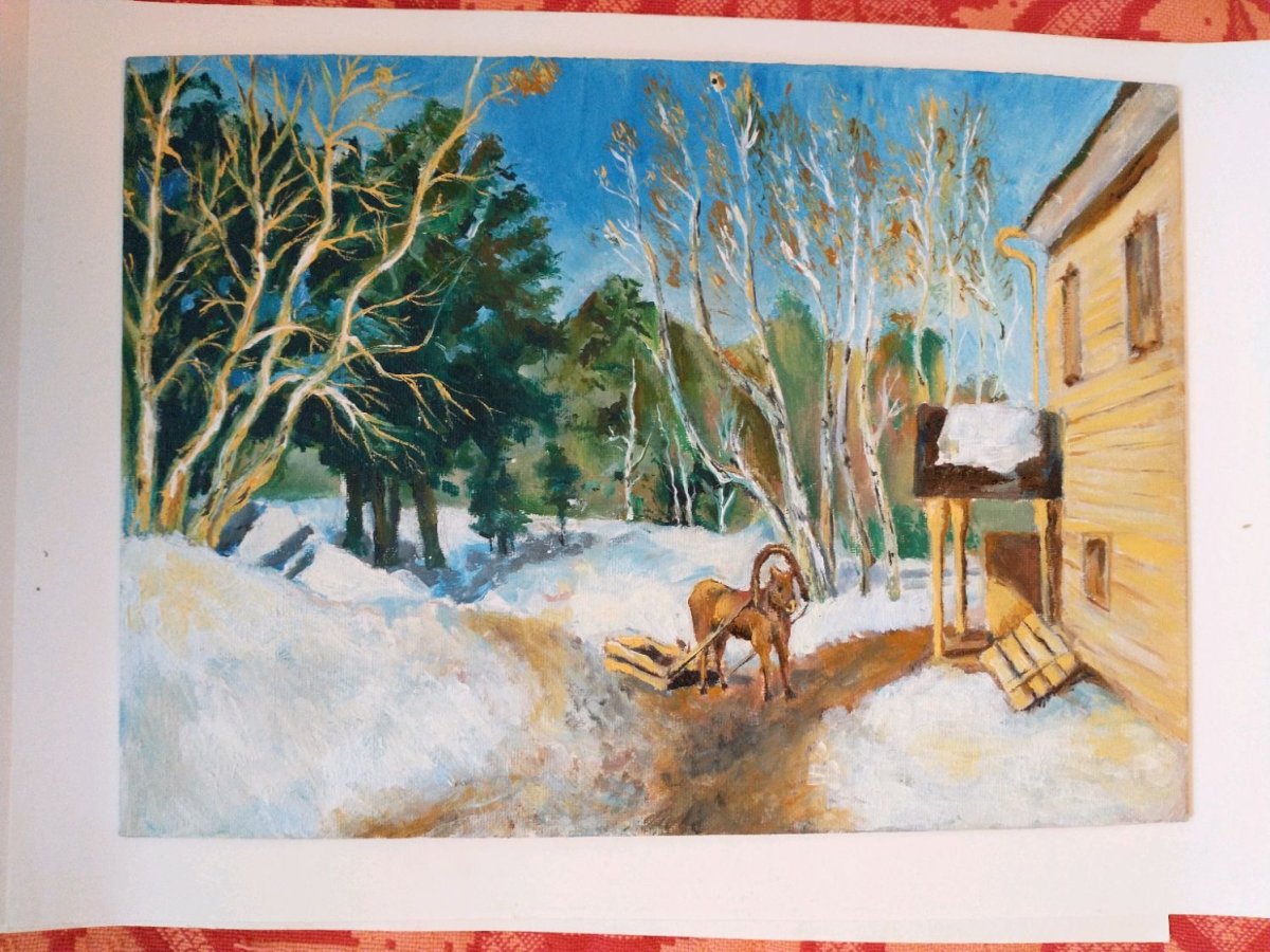 Левитан март картина