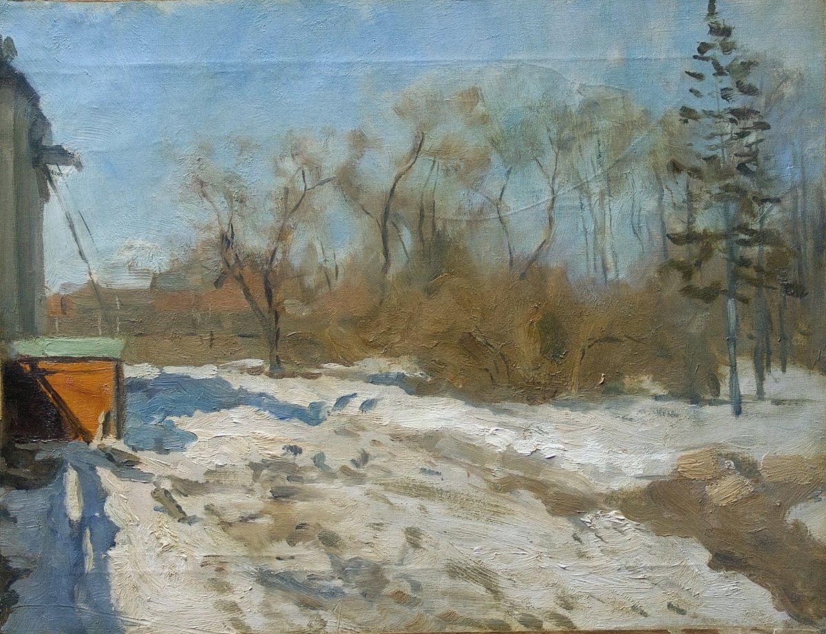 Картина и Левитана март план