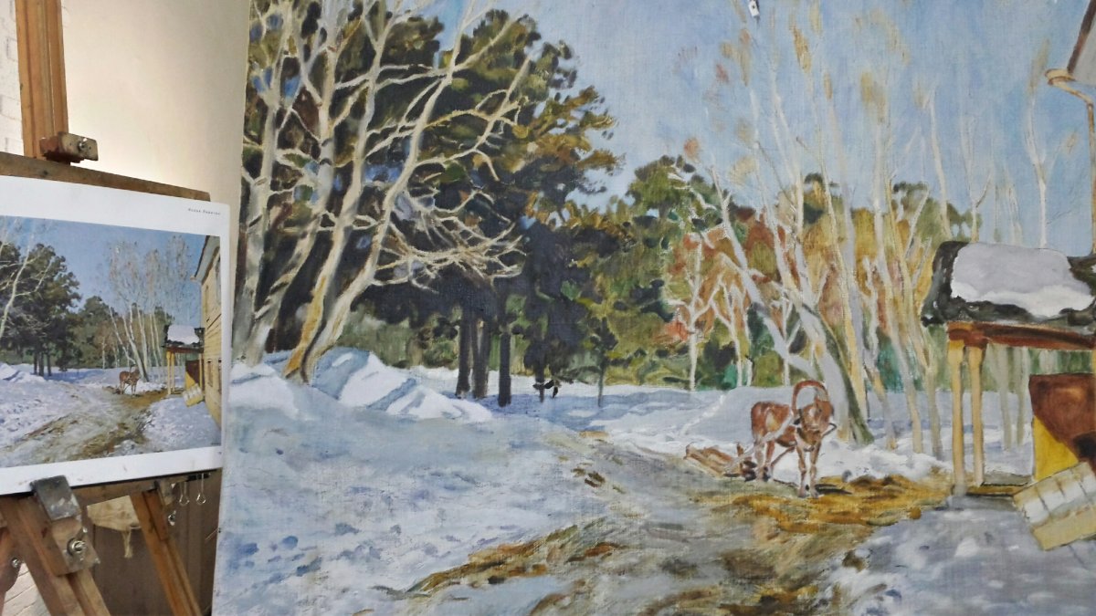 Левитан март