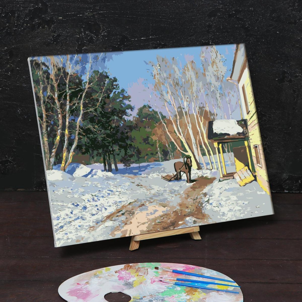 Исаак Ильич Левитан март