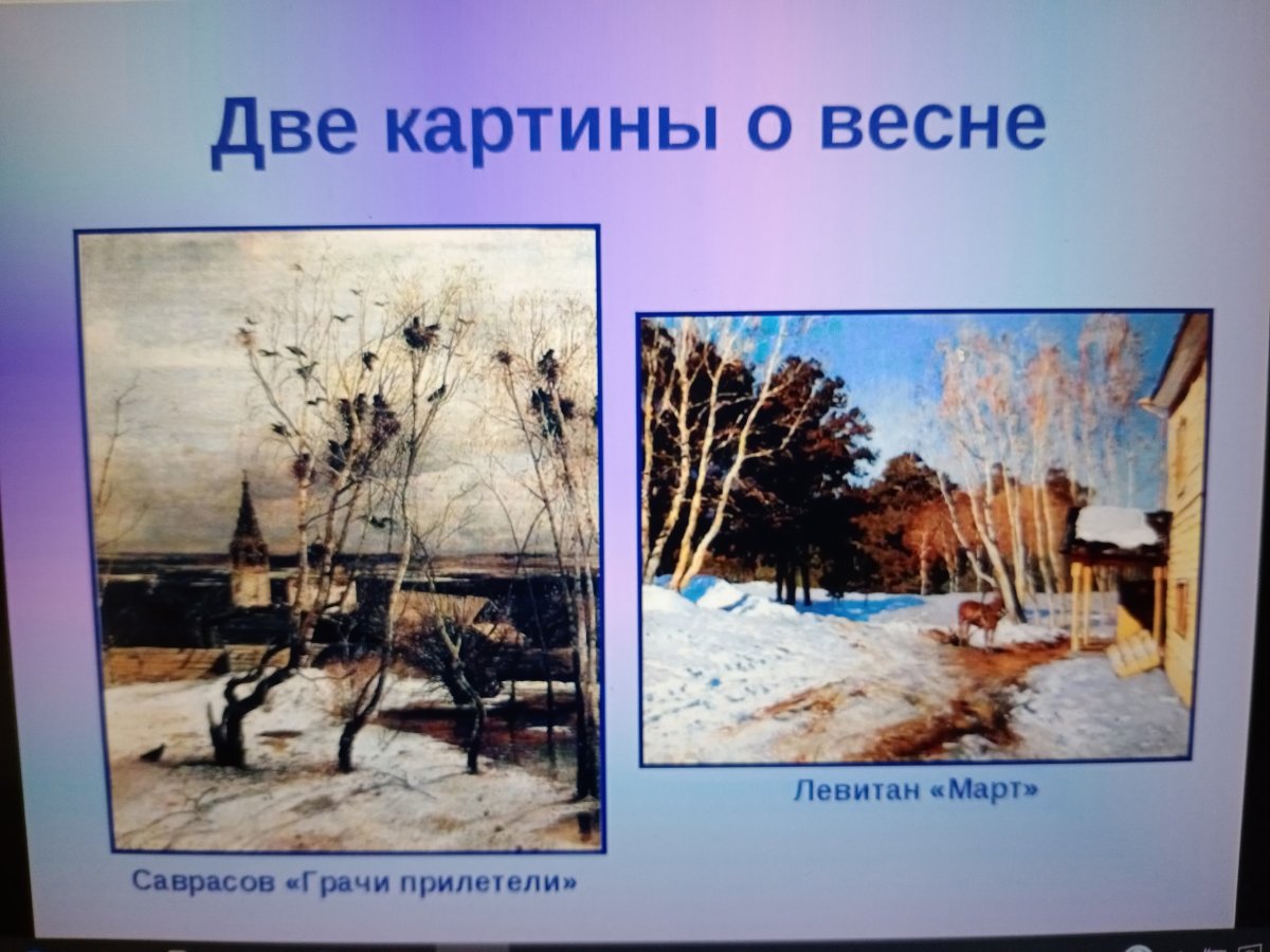 Зима в деревне живопись Левитан