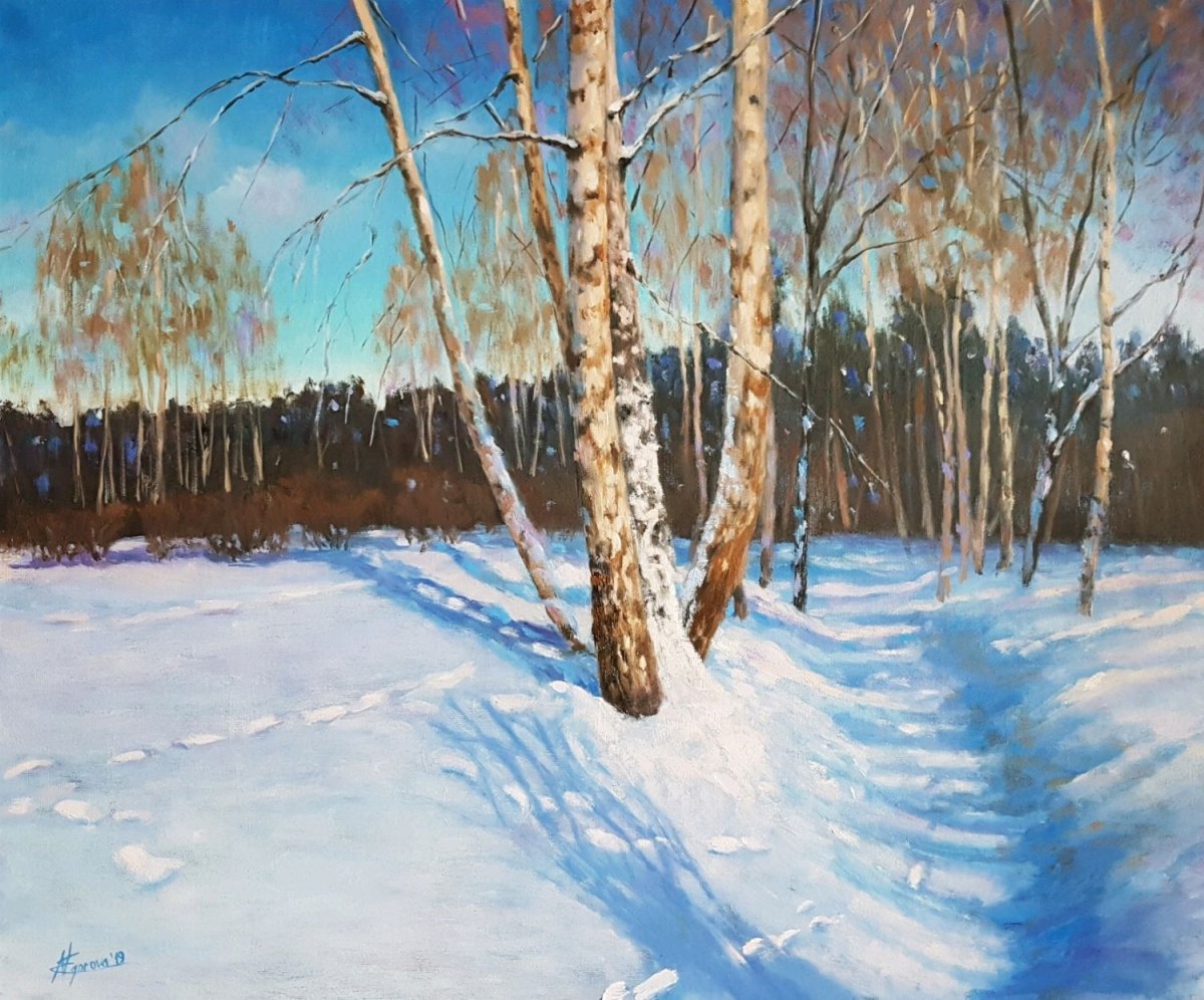 Левитан март картина