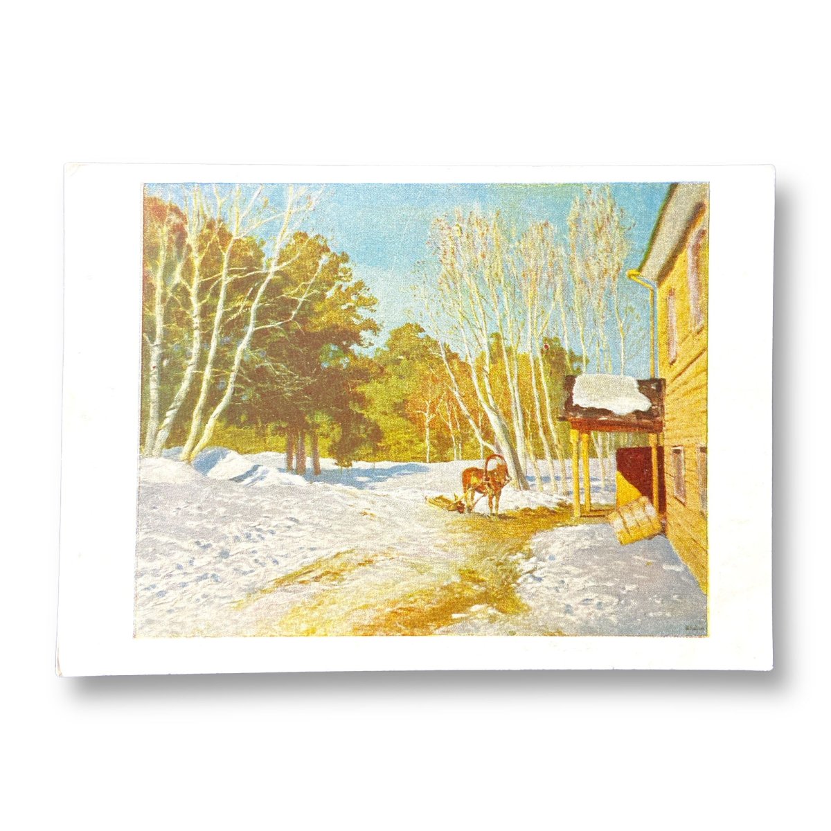 Левитан Саввинская Слобода, 1884