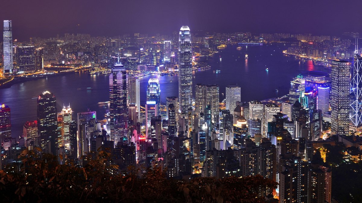 Самый красивый ночной город