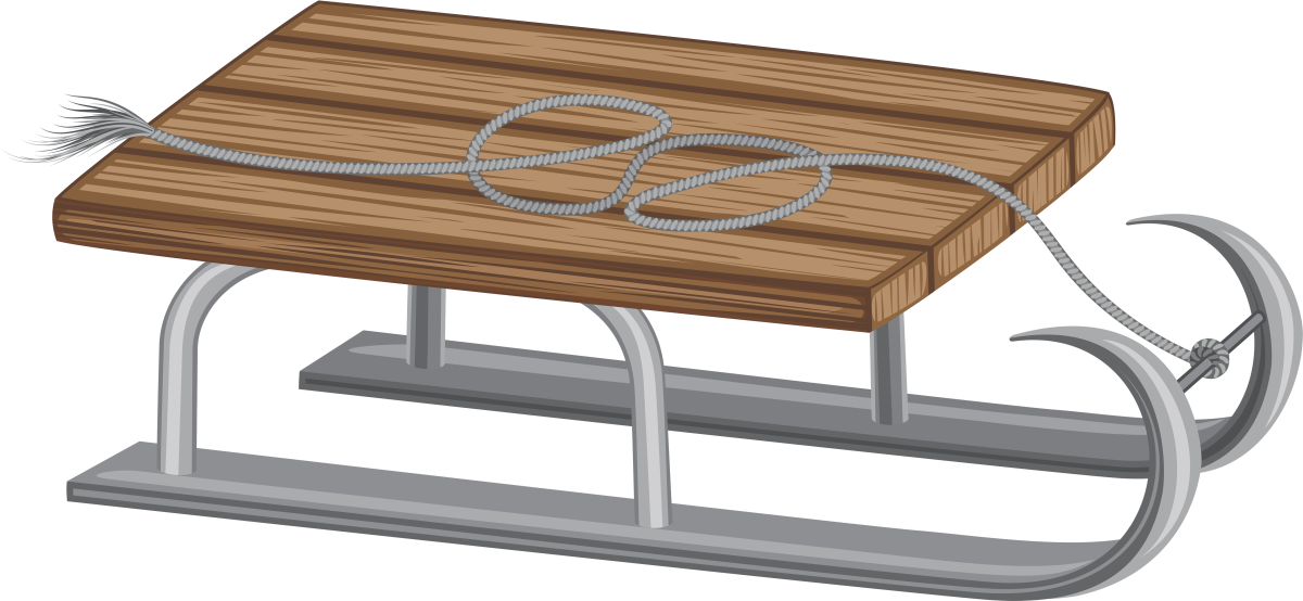 Санки мультяшные