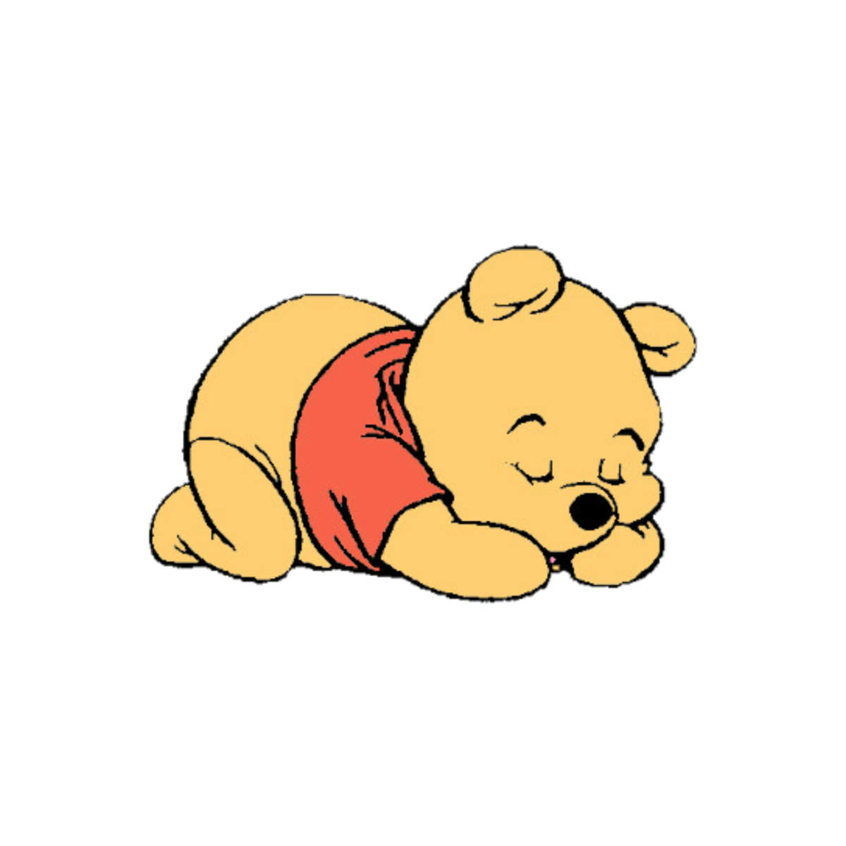 Винни пух спит