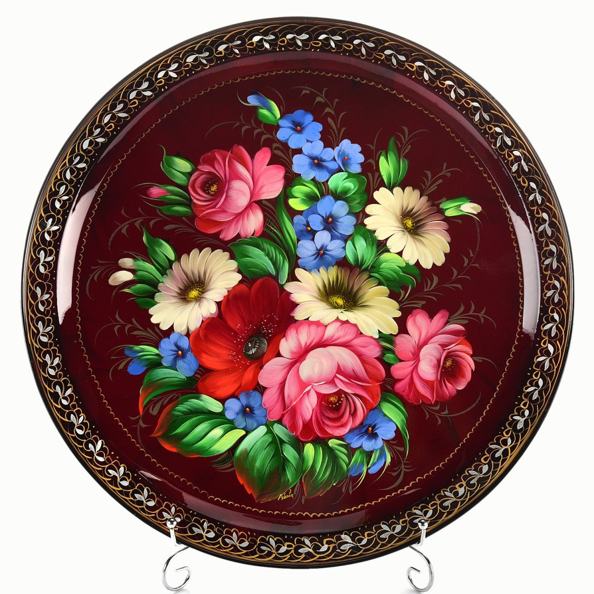 Жостовская фабрика подносы