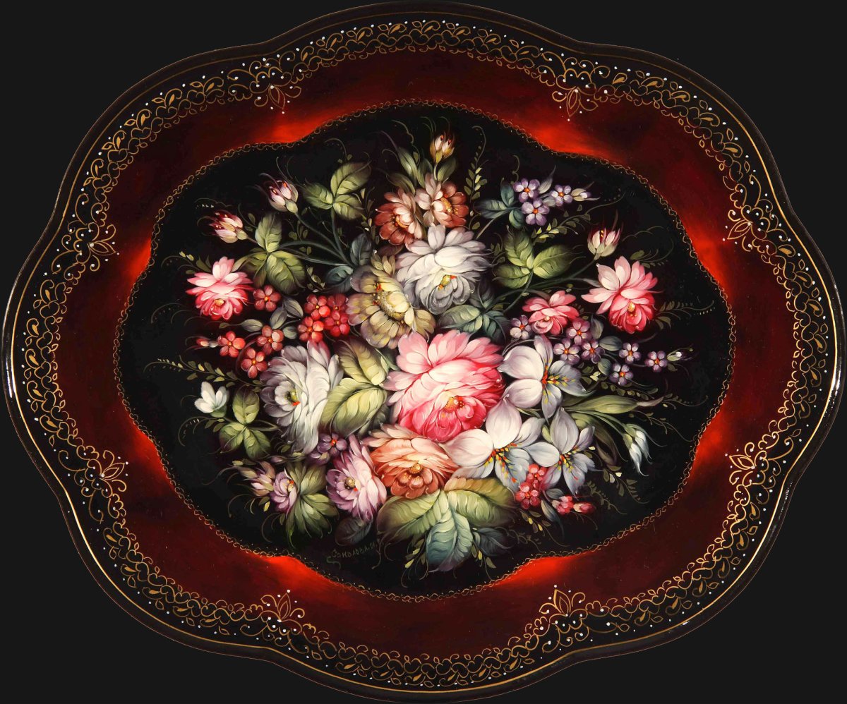 Жостовский поднос (Жостово)