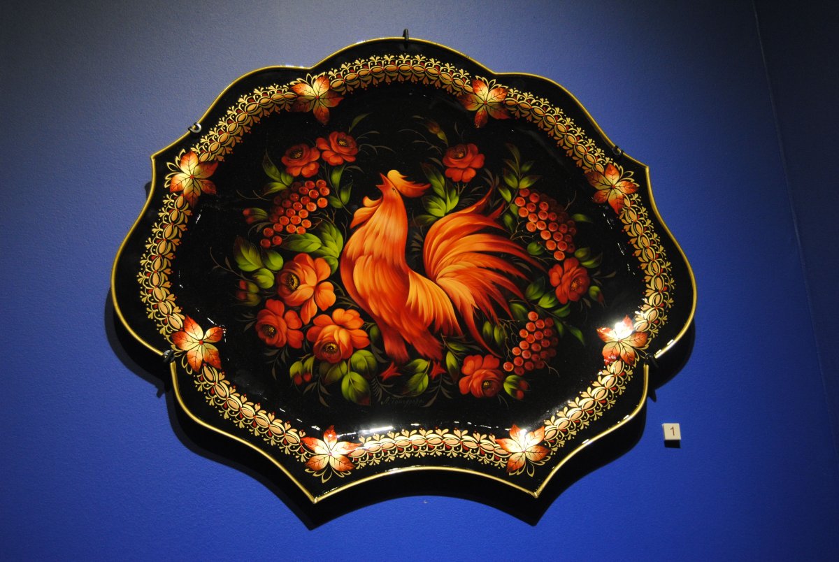 Жостовские подносы 19 век