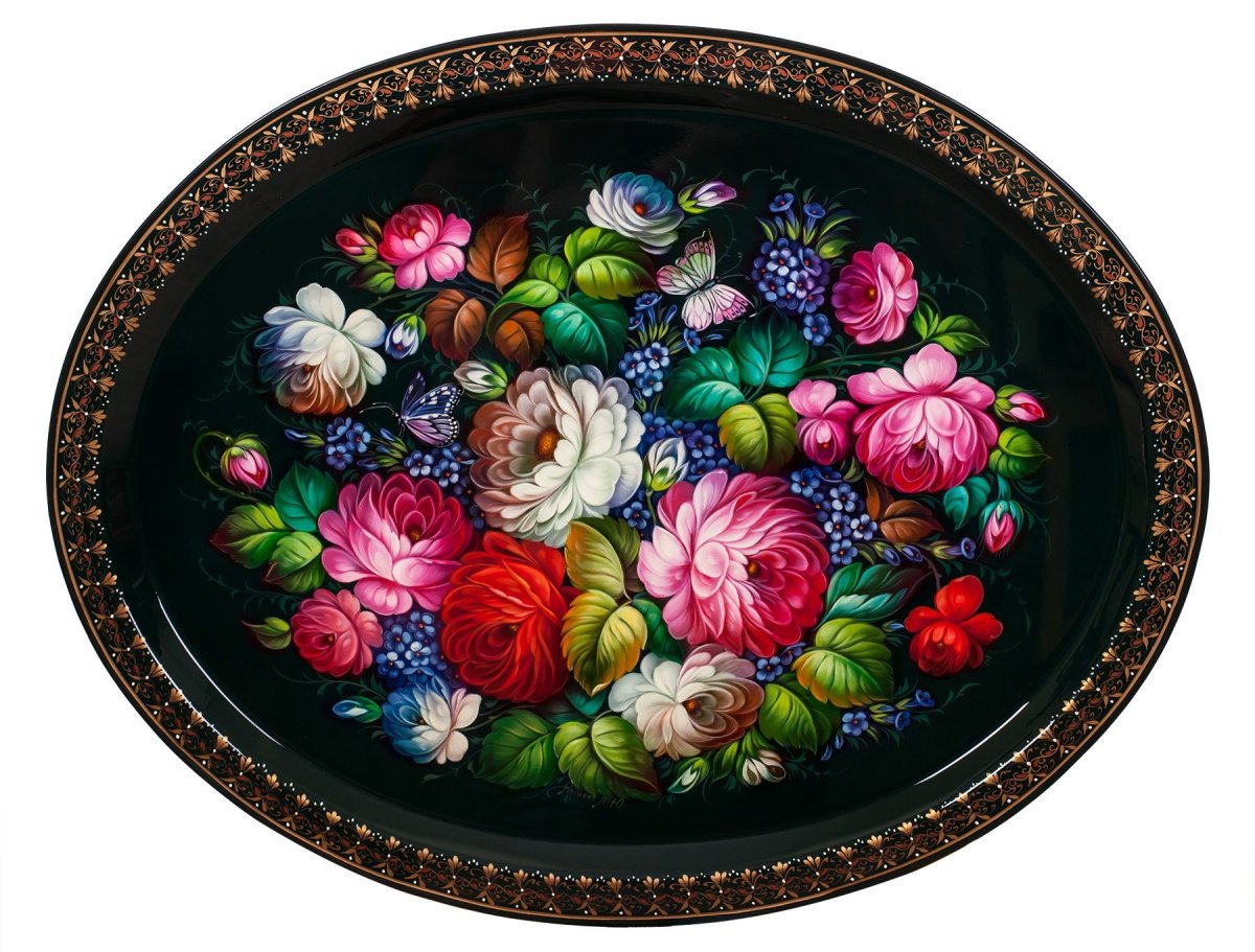 Жостово народный промысел