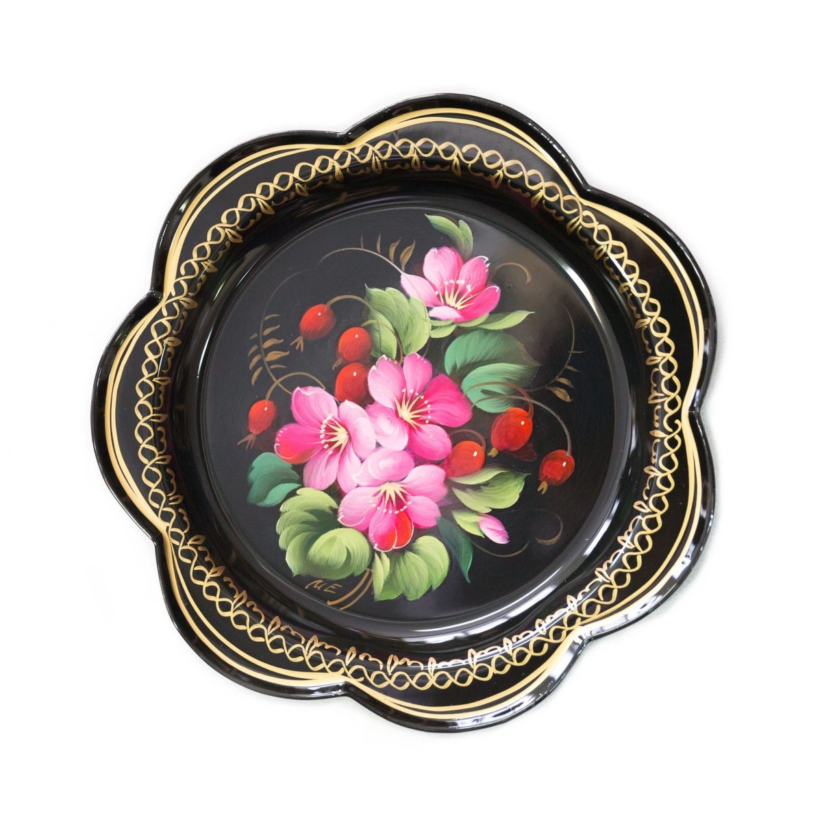 Народные промыслы России Тагильский поднос