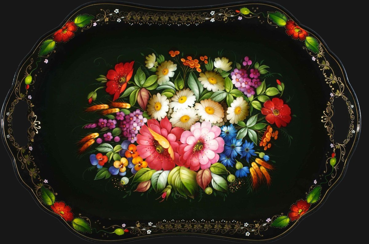 Жостовский поднос (Жостово)