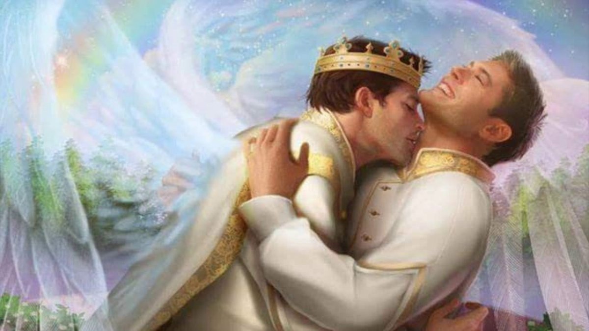 Принц и принцесса арт