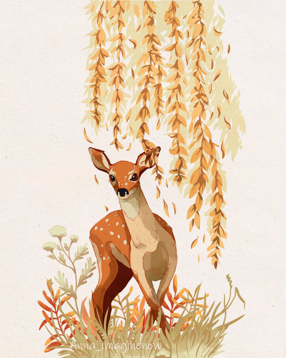 Лань для детей