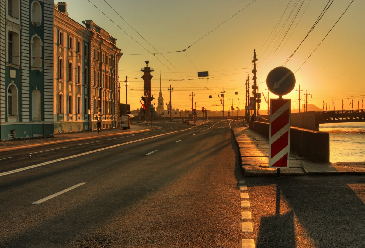 Утренний Петербург