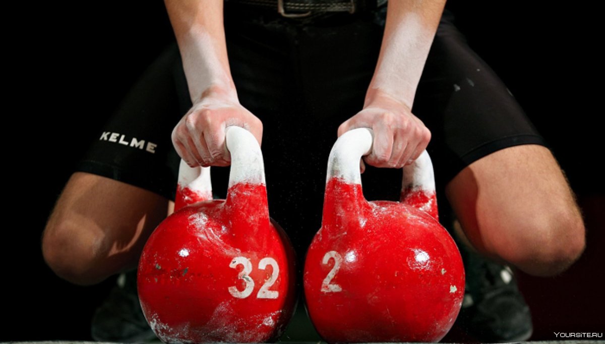 Гиревой спорт фон