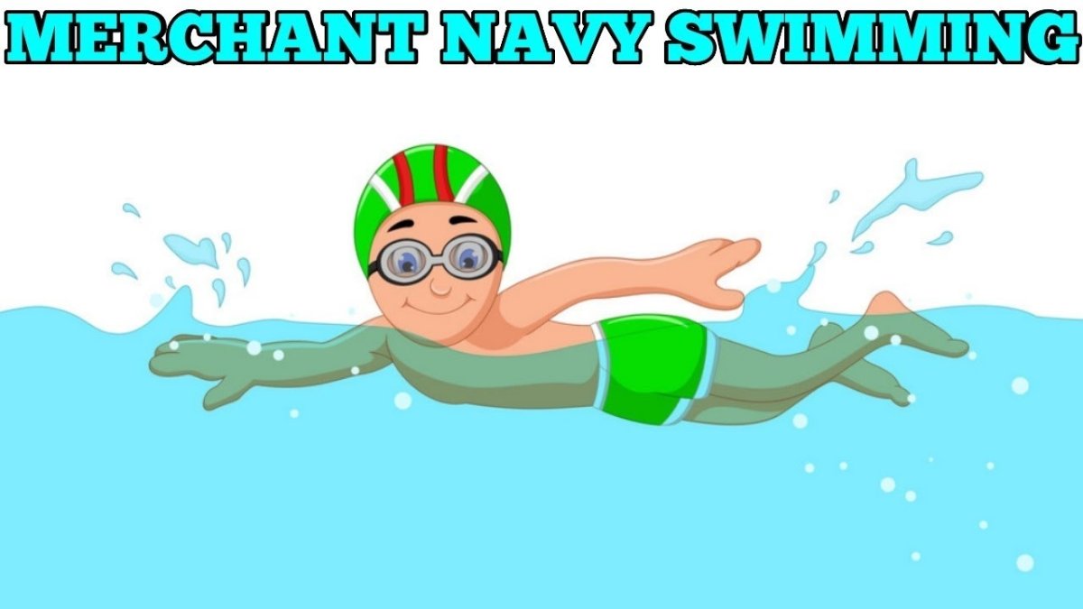 Мальчик плывет