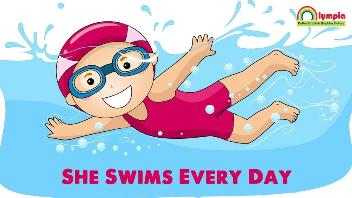 Человечек пловец